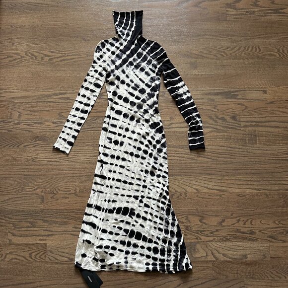 NWT Joseph Tie Dye Wool Tissue Dress - Picture 1 of 3